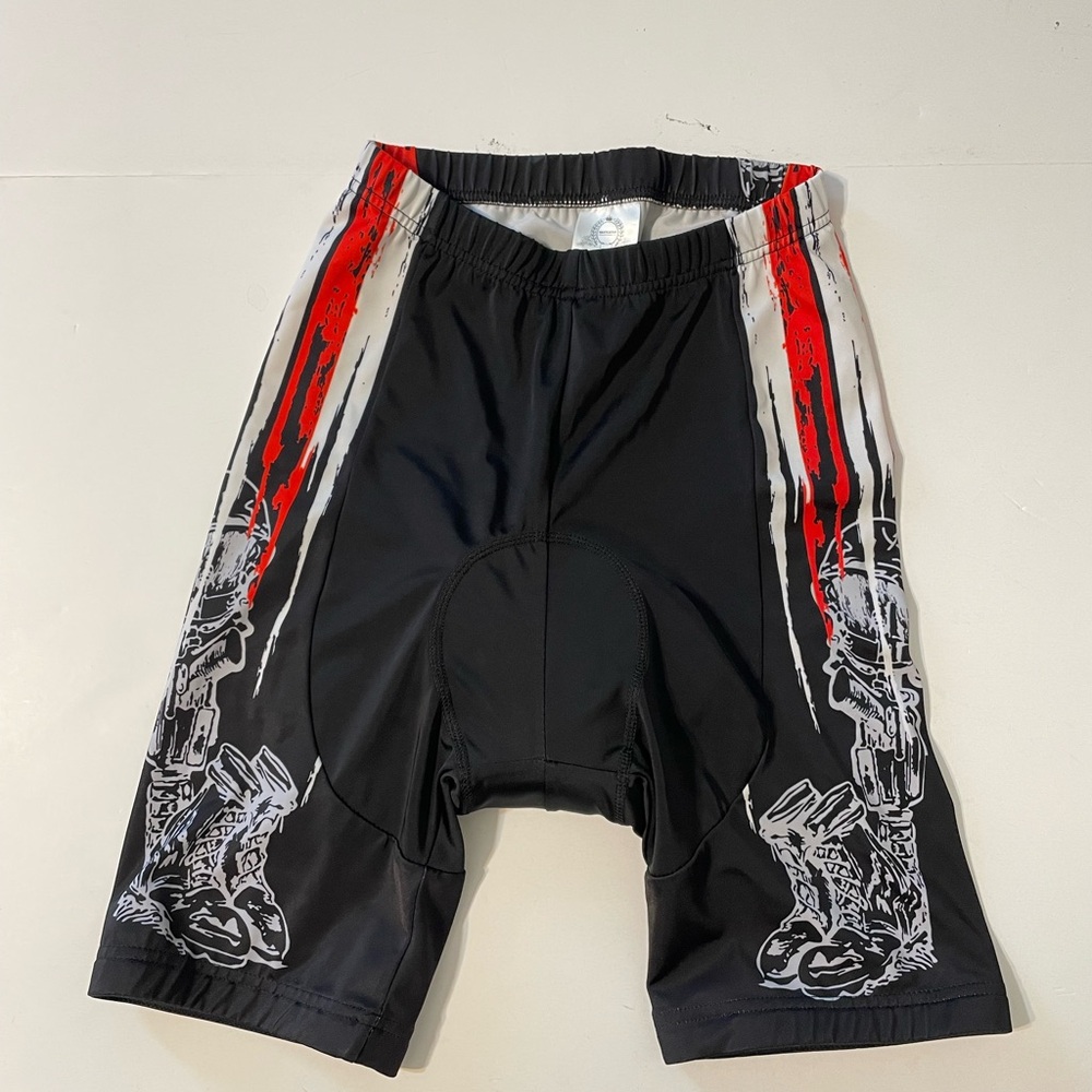 Gray & Black Padded Bike Shorts by Weimostar Cycling Shorts Junior Youth Large